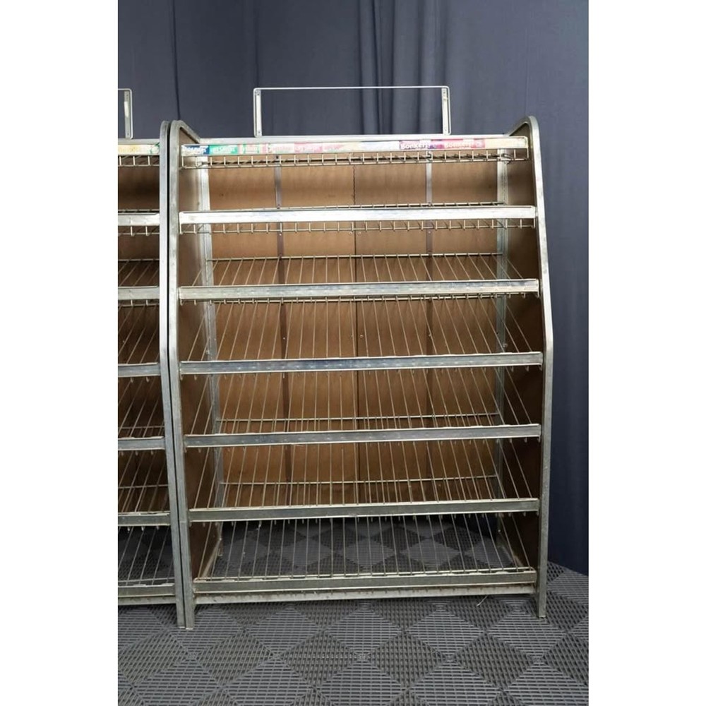 2 Vendor Display Racks 7 Shelf