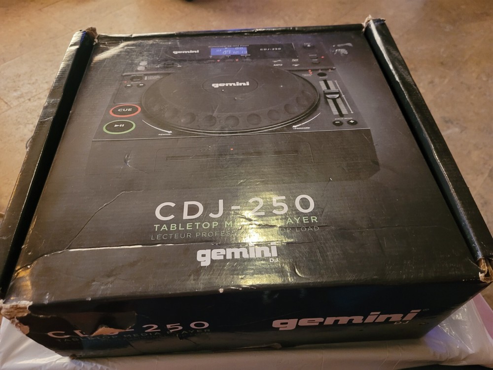 GEMINI CDJ-250PROFESSIONAL MP3/CD PLAYER
