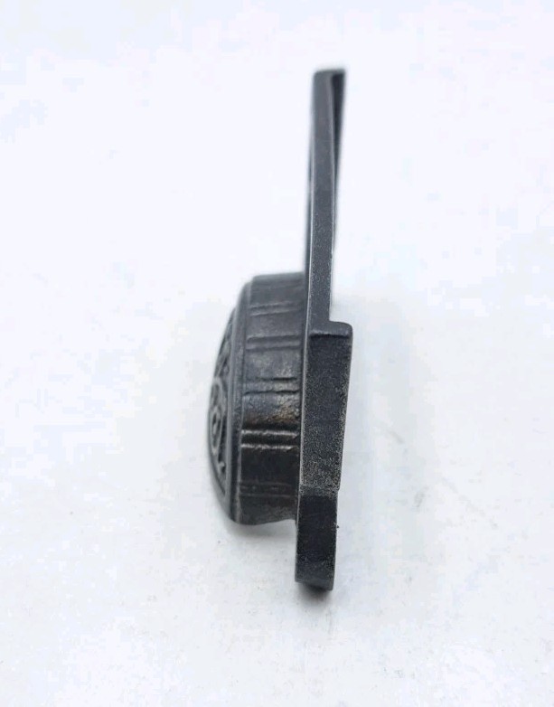 Antique Bin Pull Drawer Apothecary Handle Vintage Cast Iron Hardware