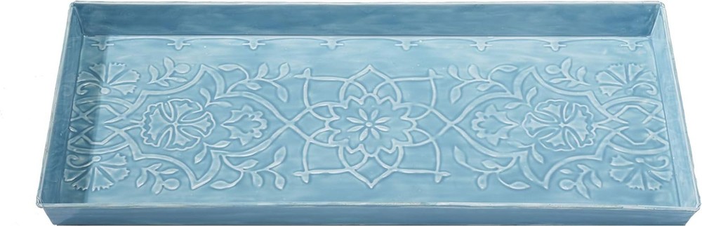 Versatile Enamel Boot Tray, Marbella Design