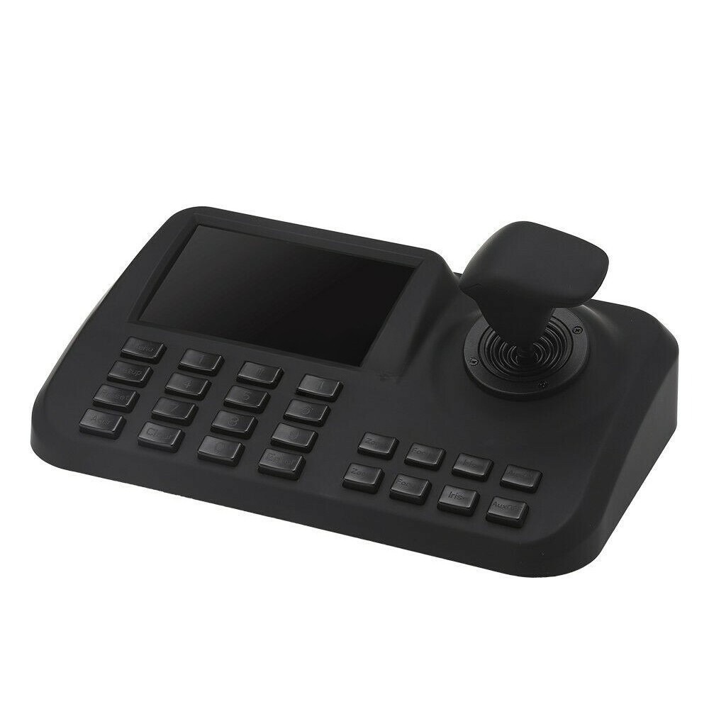 Network IP PTZ 3D Control Joystick Keyboard, 5 Inch HD CCTV Display Panel