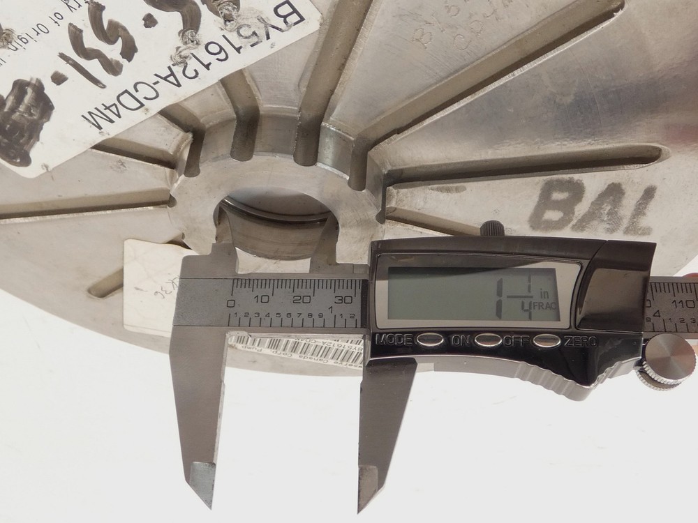 Flowserve BY51612A-CD4M Repeller 9.5" 1-1/4" Bore