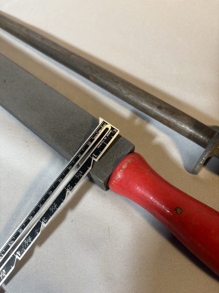 Pair Of Sharpening Tools, Vintage