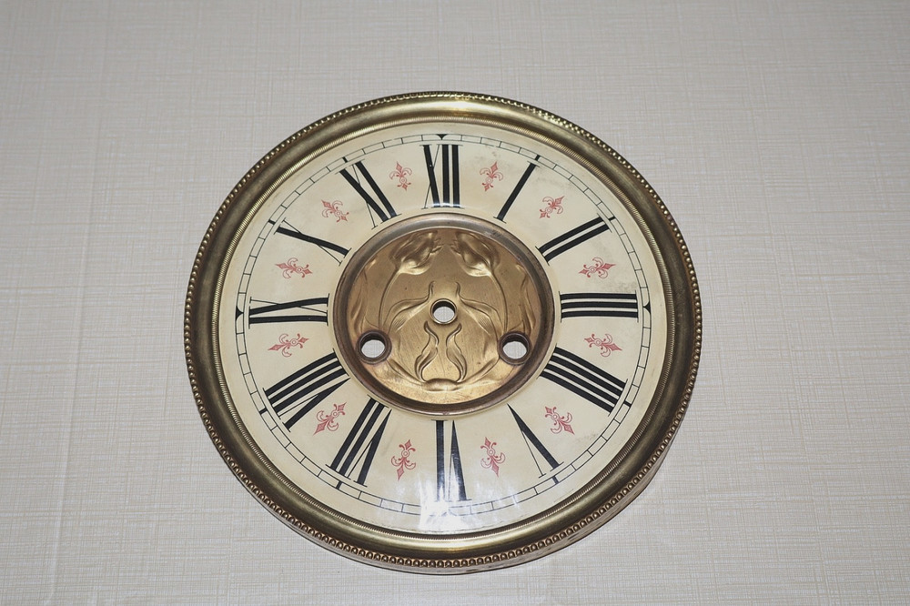 Mauthe FMS German Wall Clock Dial