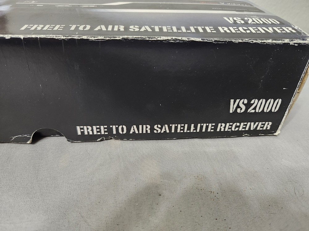 Viewsat Xtreme VS2000 FTA Satellite Receiver – Box & Cables Included, No Remote