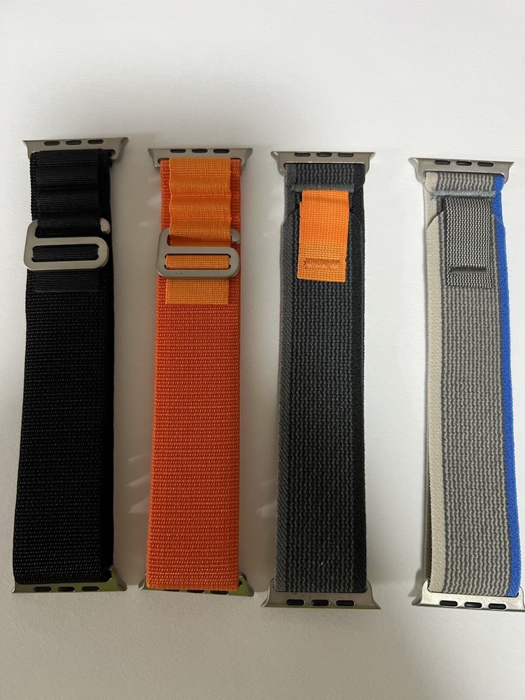4 Pack Alpine Loop and Trail Loop Compatible with Apple Watch Band