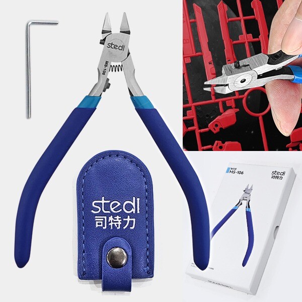 Stedi MS-106 Professional Model Scissors Single Edge Pliers Model Cutting Tool