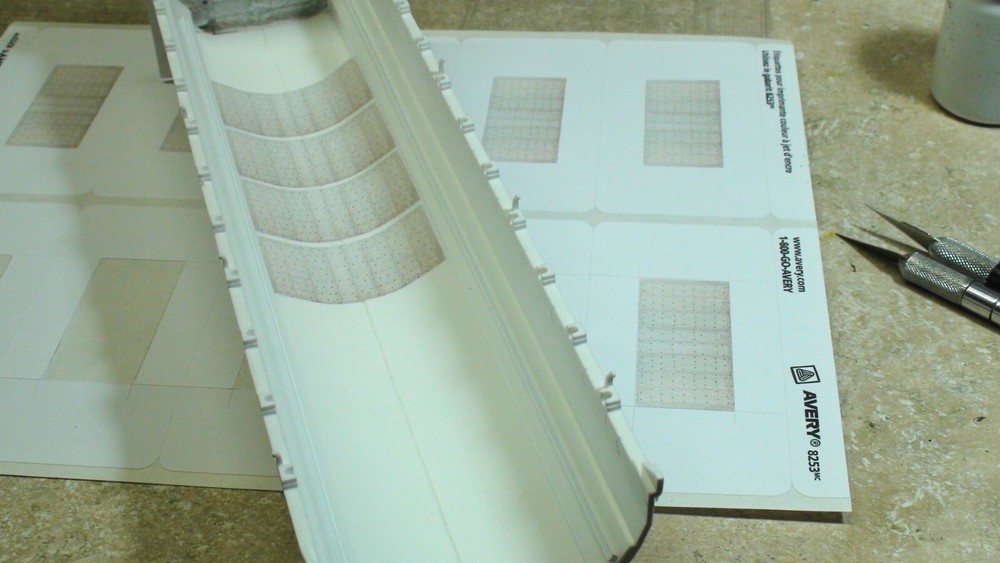 Shuttle Payload Bay Surface Detail Application Sets - 3 scales. two paper types