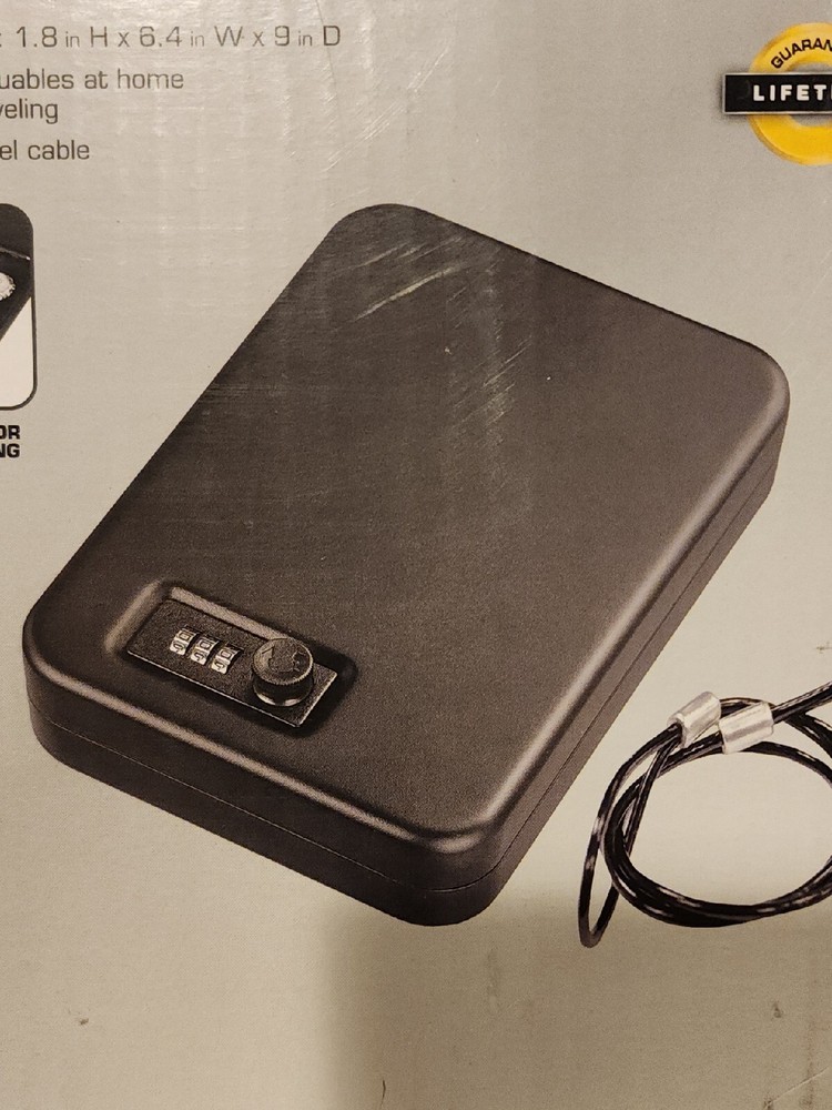 DEFIANT Portable Drawer Safe: COMBINATION LOCK