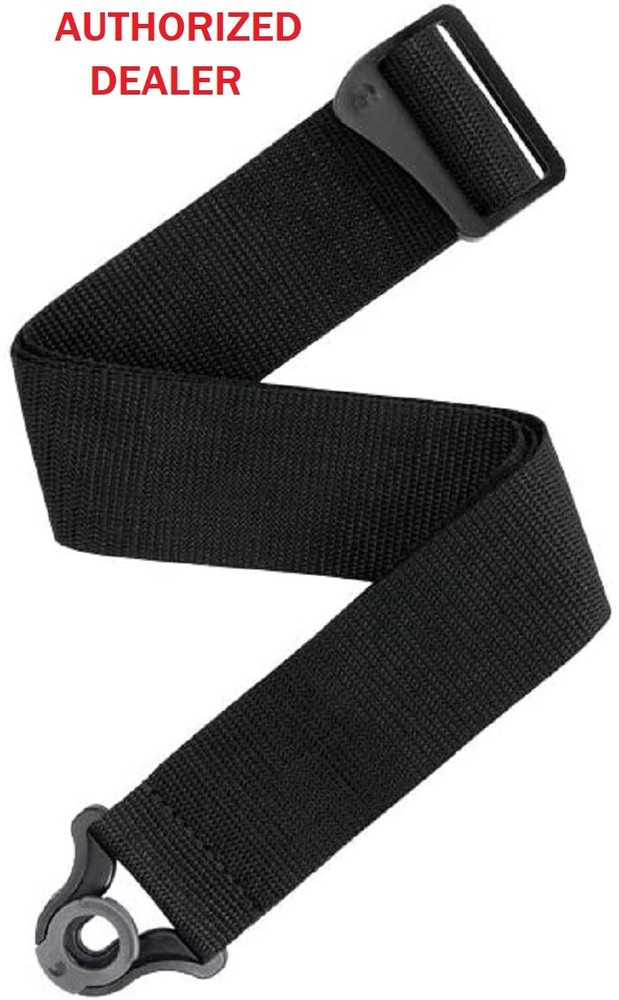 D'Addario Auto Lock PolyPropylene Guitar Strap Black PWSAL400