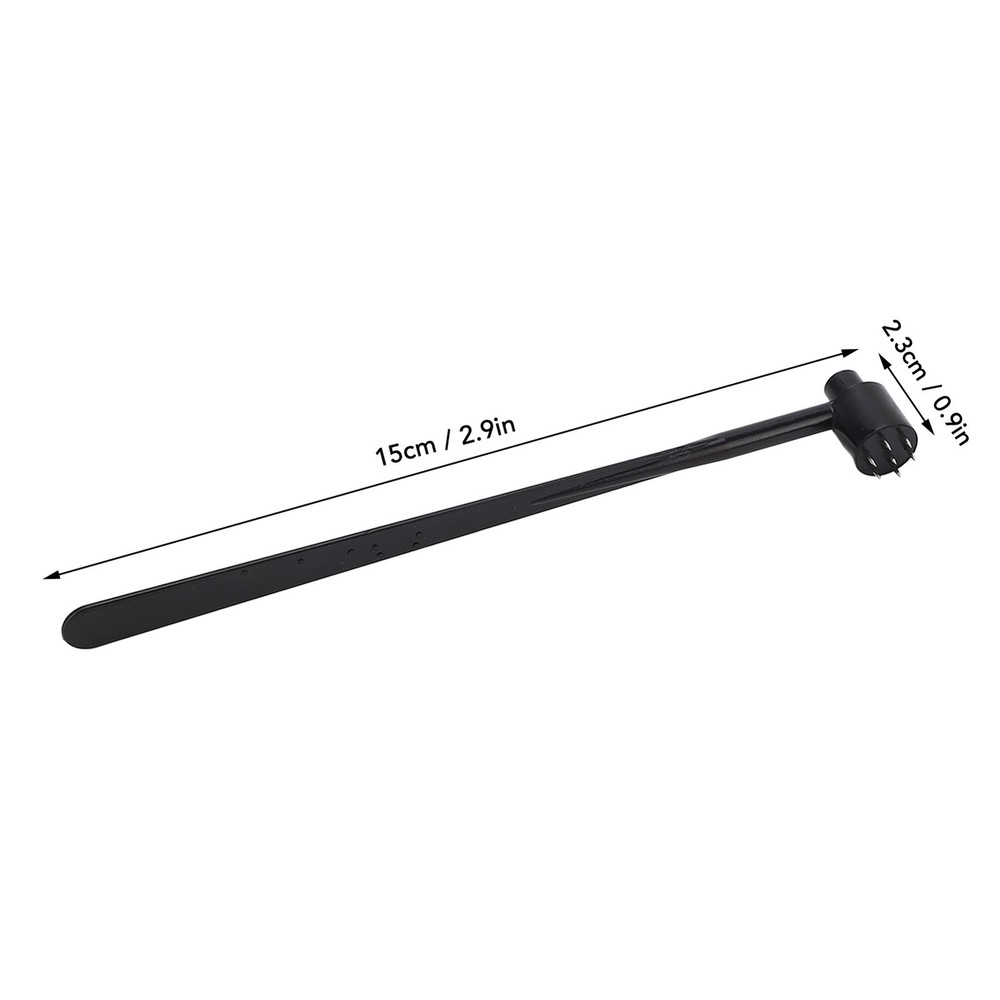 5Pcs Plum Blossom Dermal Hammer Single End ABS Handle For Industry