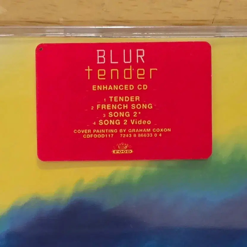 Blur Tender CD Album Official