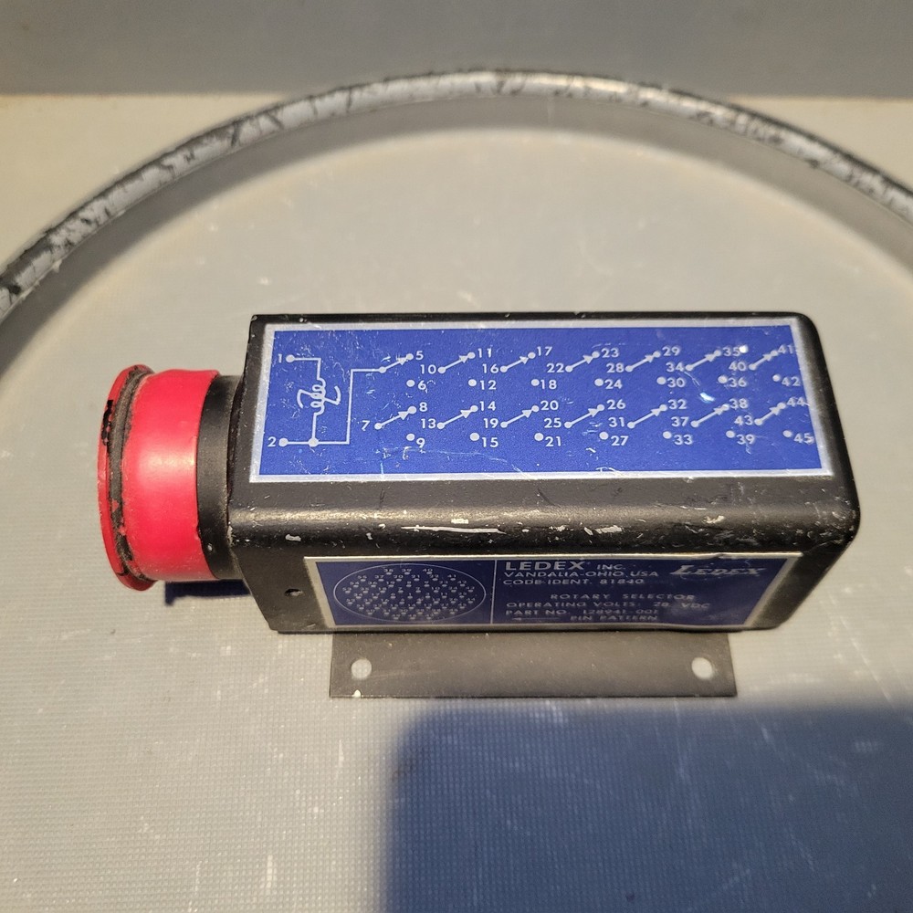 Ledex Rotary Selector, 28VDC, 128941-001