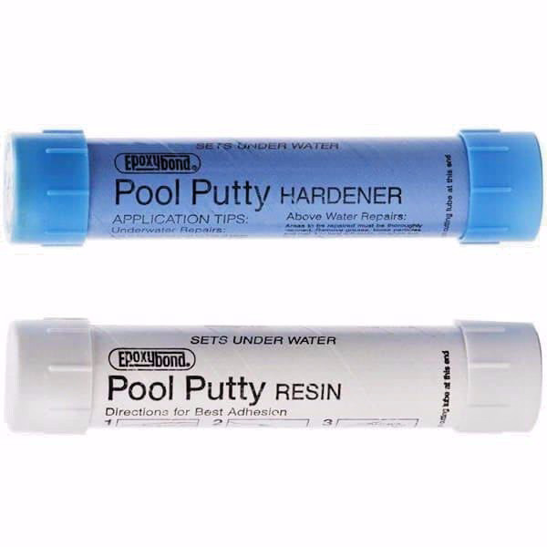 EpoxyBond, White Epoxy Putty for Swimming Pool, Spa Tile, Plaster, Cracks, Leaks