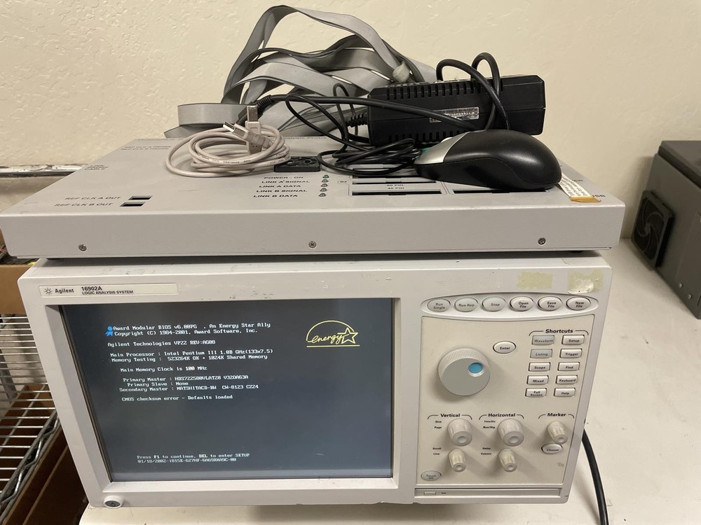 AGILENT 16902A LOGIC ANALYSIS SYSTEM WITH EXTRAS