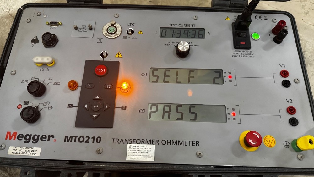 Megger MTO210 Transformer Ohmmeter