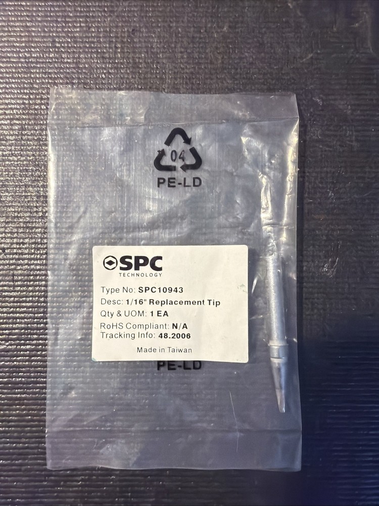 SPC Technology SPC10943 Soldering Iron replacement tip