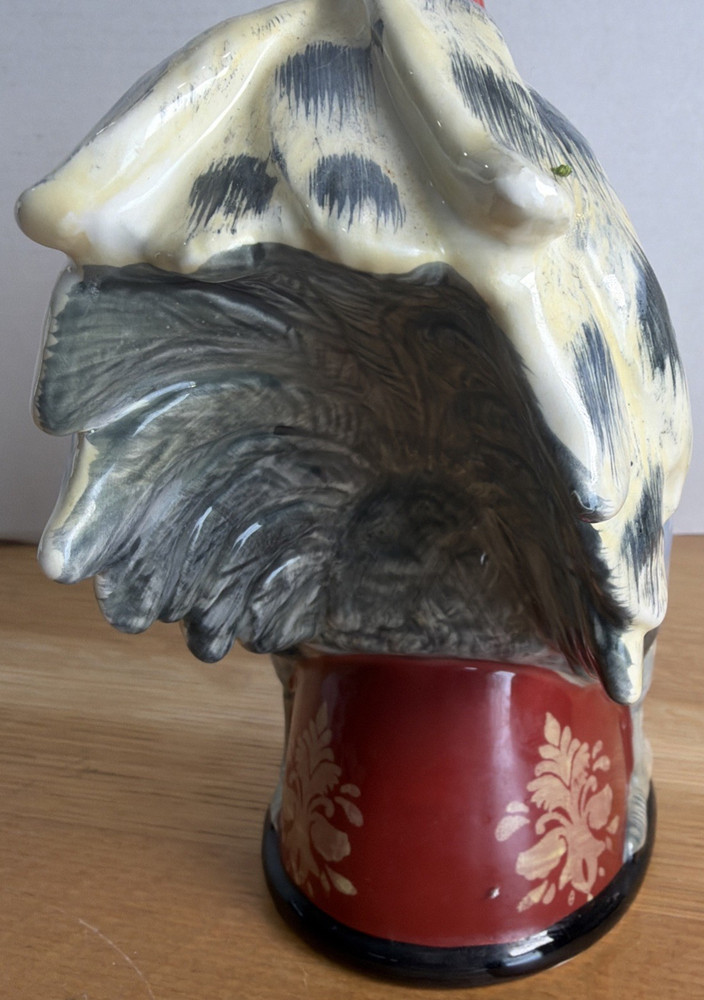 Certified International Susan Winget 9" Ceramic Rooster Planter
