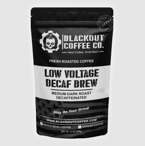 Blackout Coffee Low Voltage Decaf Brew Coffee