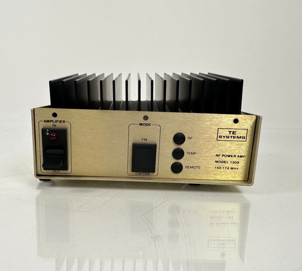 TE Systems Model 1509 RF Power Amplifier 06035