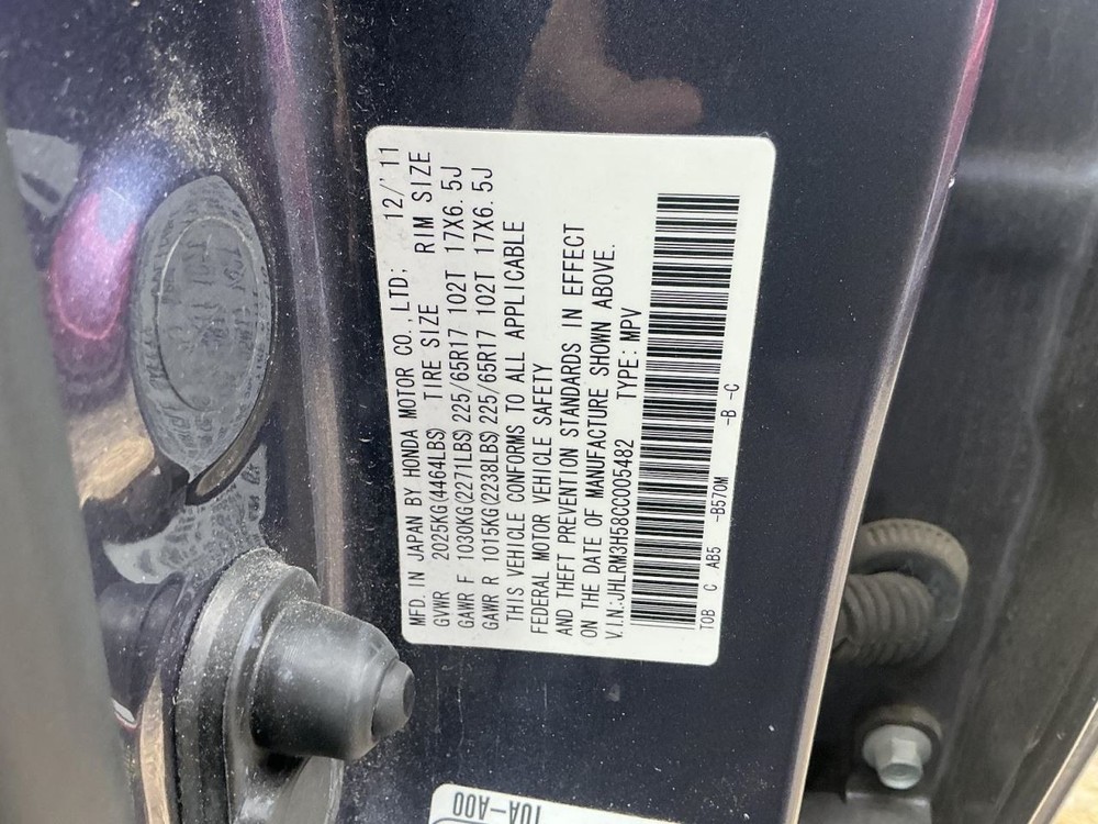 Temperature Control Manual Temperature Control Fits 12 CR-V 871101