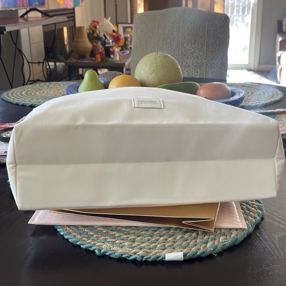 Dolce & Gabbana Devotion Fabric Tote Bag & Mini Forum
