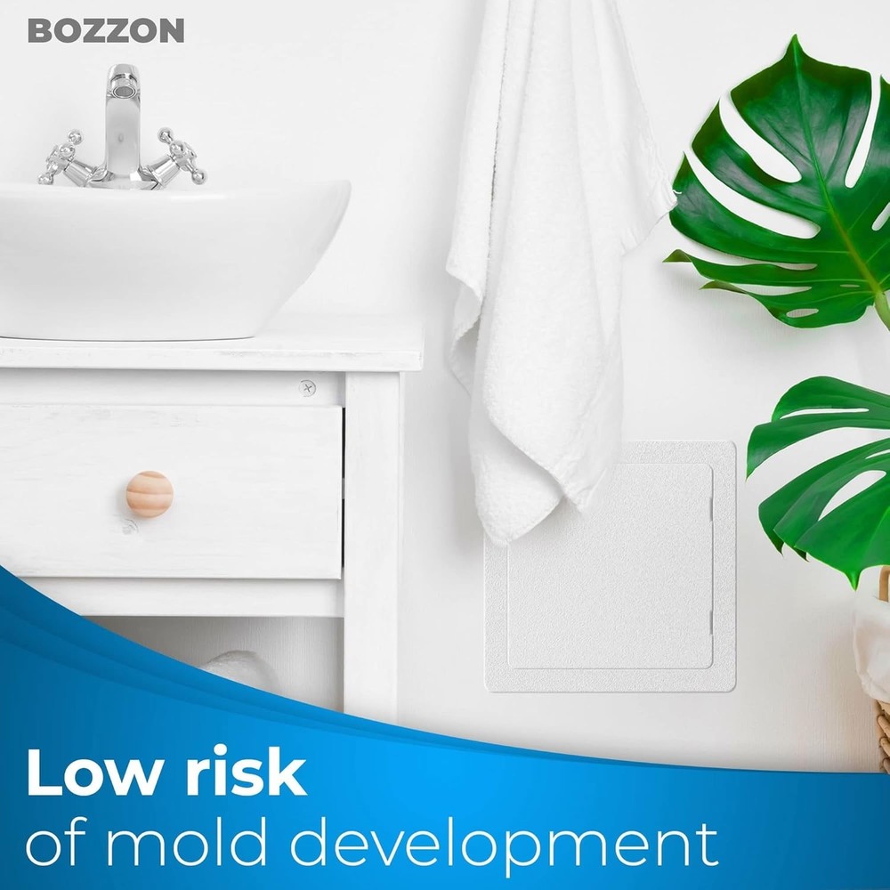 Versatile 8x8 Plastic Access Panel - Ideal for Concealed Spaces & Easy Access