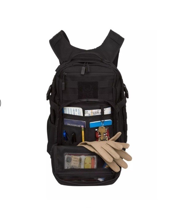 SAMURAI TACTICAL Tactical Day Pack Backpack for Everyday One Size Black