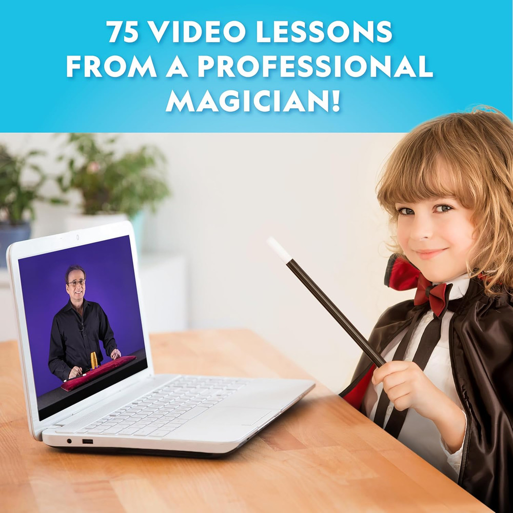Mega Magic Set - More than 75 Magic Tricks for Kids to Perform with Step-By-Step