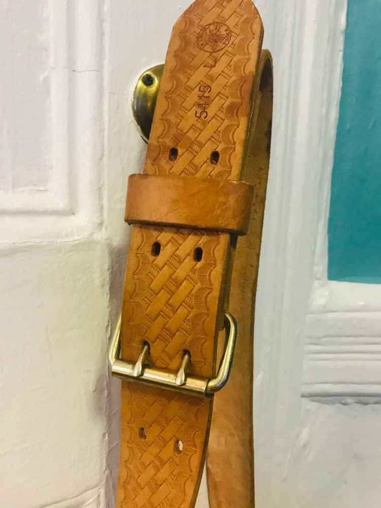 R&J Premium Leather Carpenter Tool Belt - adjustable