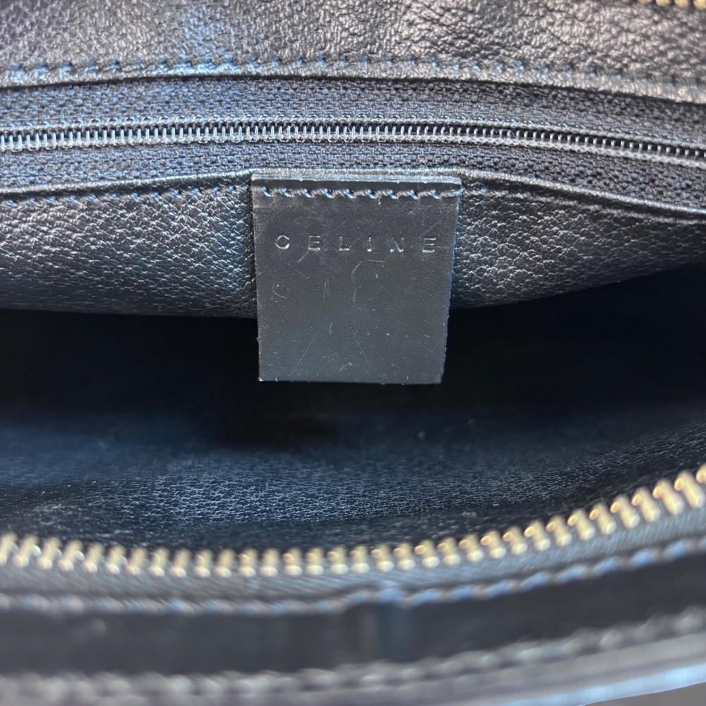 CELINE Clutch Bag Macadam Authentic