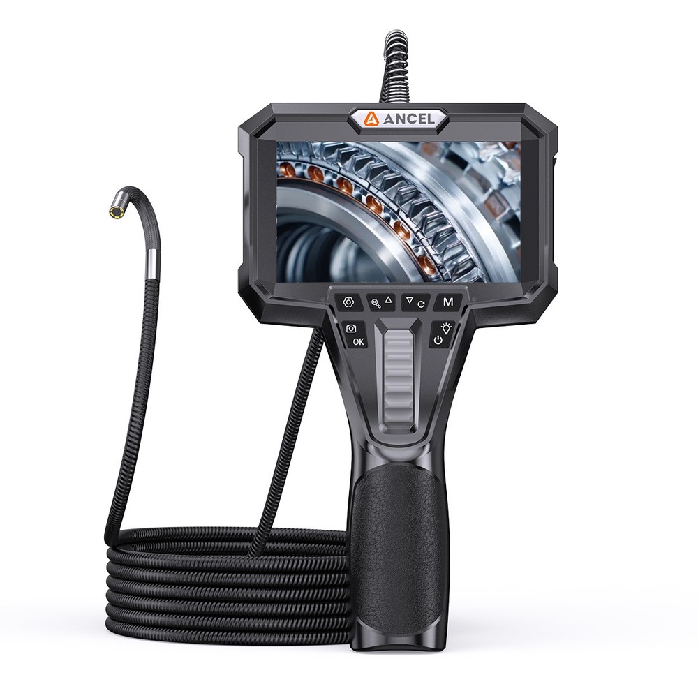 ANCEL AN301 Articulating Endoscope Camera Borescope Support Continuous Recording