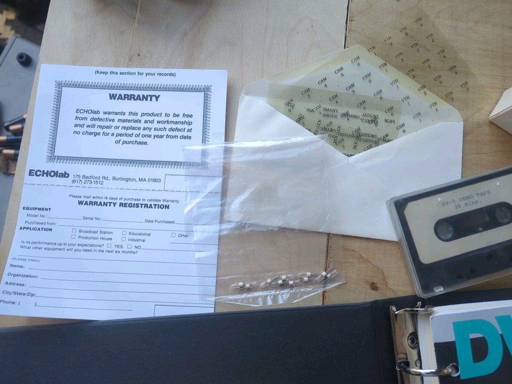 ECHOlab DV-5 Production Switcher Manual