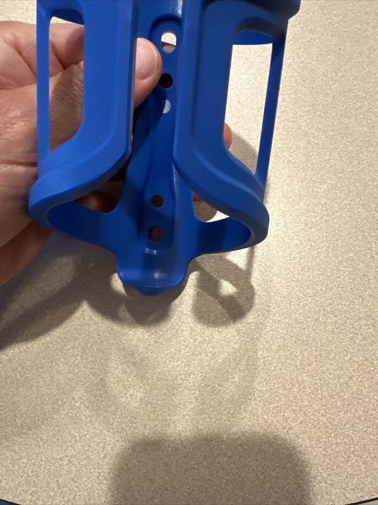 Evo Grapple Water Bottle Cage Blue, Nylon