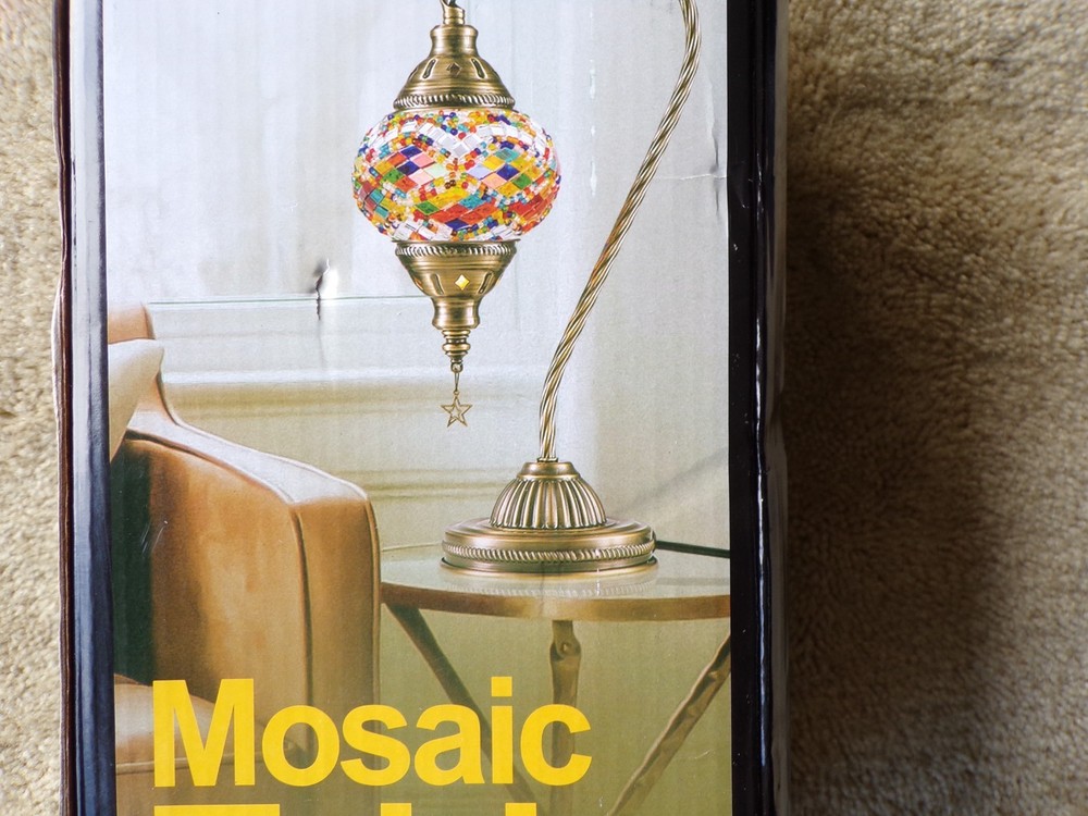 Yarra-Decor Mosaic Table (tabletop) Lamp @dS