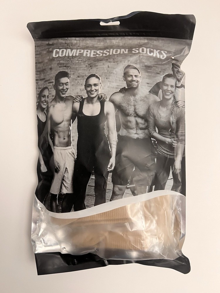 Compression Socks Nude Large/XL
