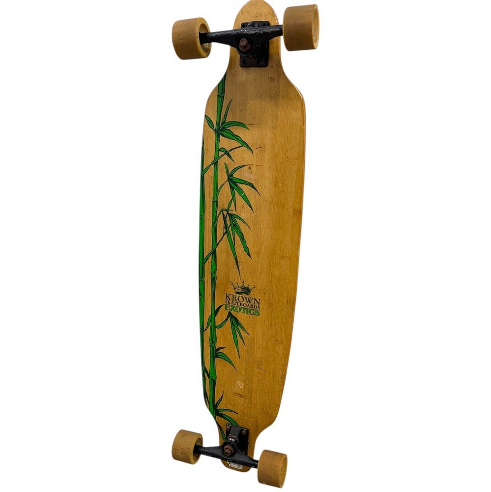 Krown Skateboards Exotic Bamboo Drop-Through 42” Longboard