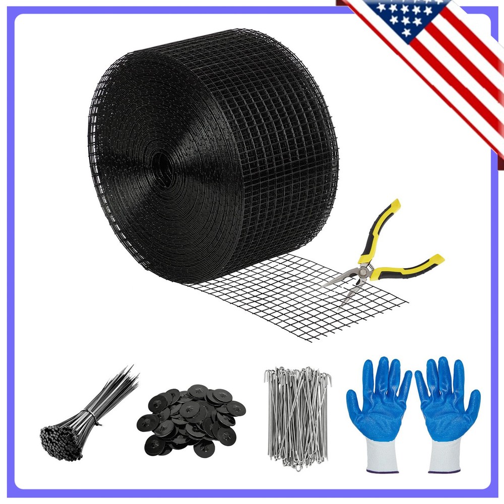 Rust-Proof PVC Coated Wire Mesh Solar Panel Guard Kit Industrial Protective Net