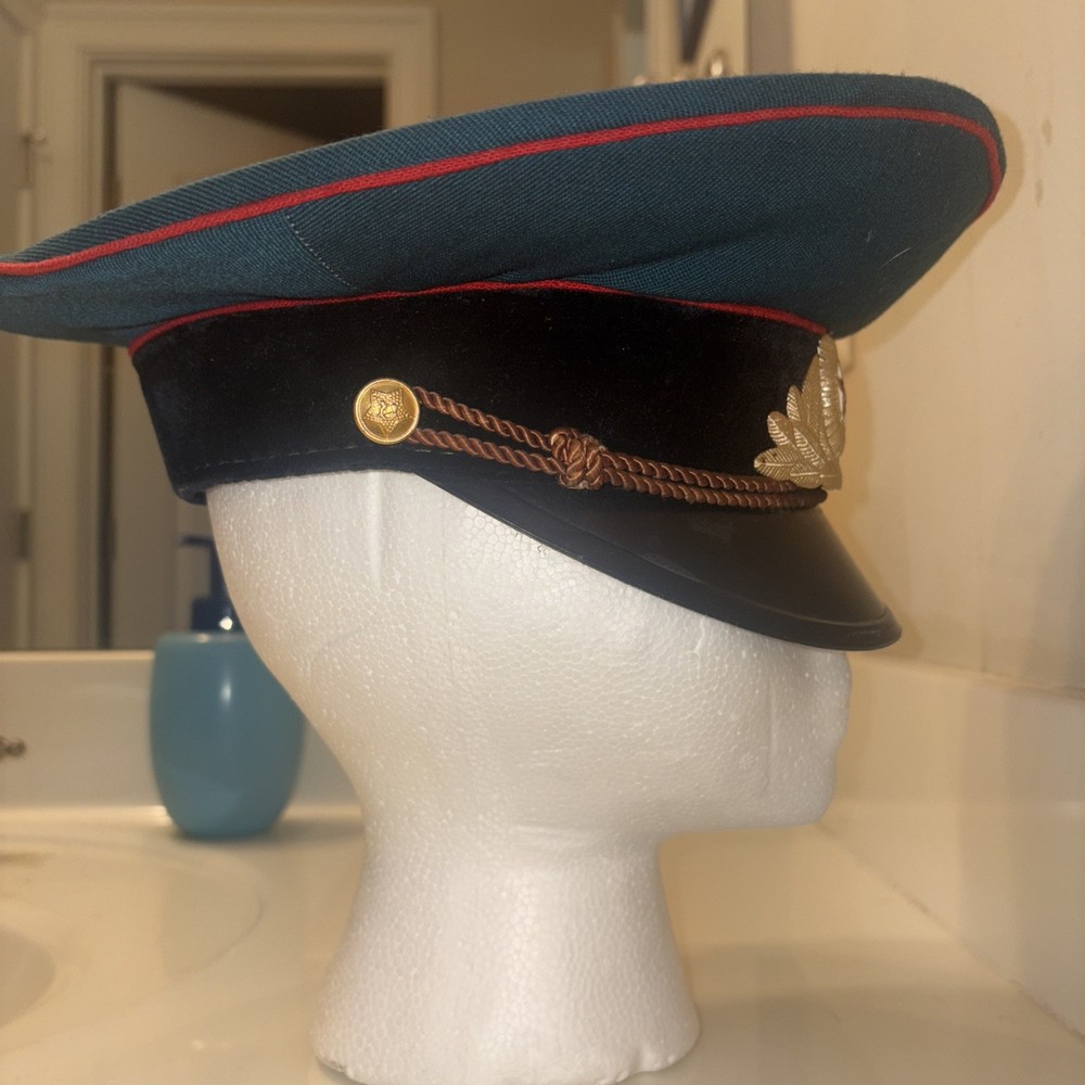USSR Soviet Union Officers Visor Cap Size 55