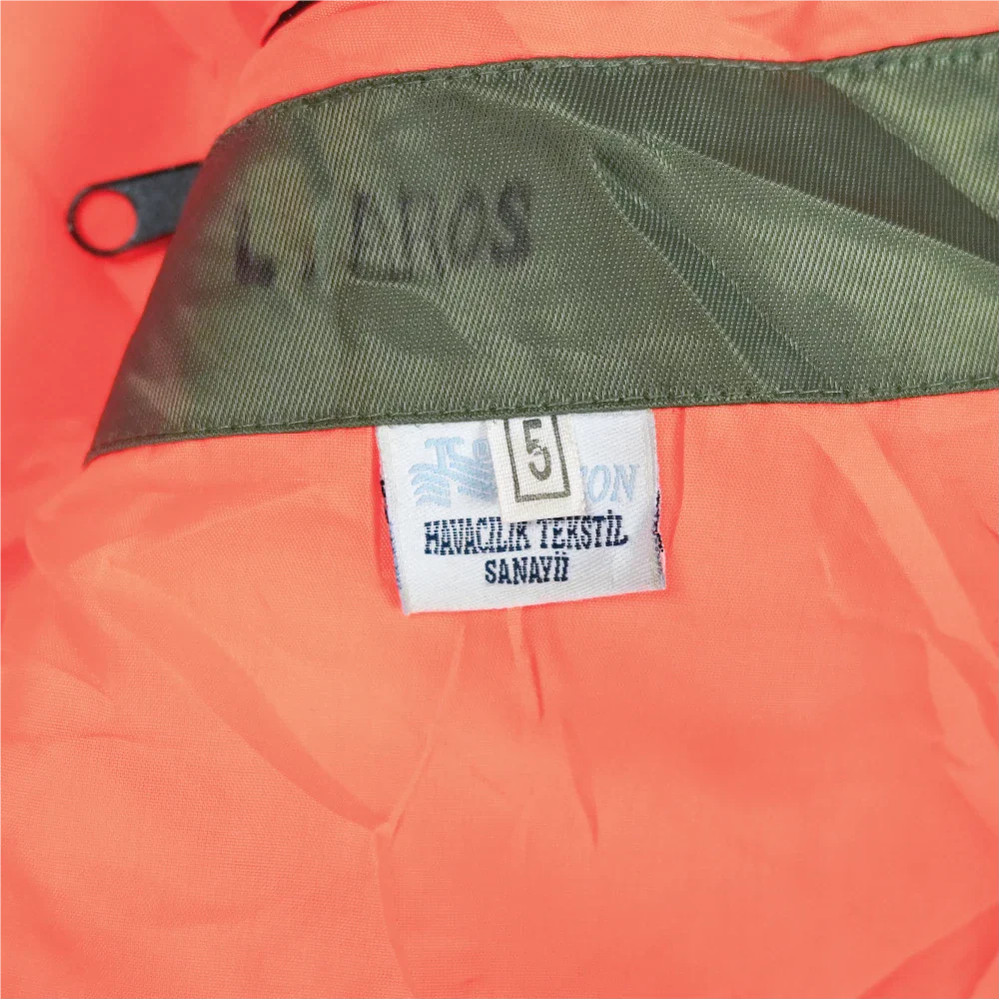 Turkish MA-1 Olive Flight Jacket