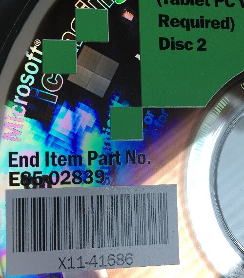 Microsoft Licensing 2005 Systems Windows Client: Business E85-02839 Windows XP