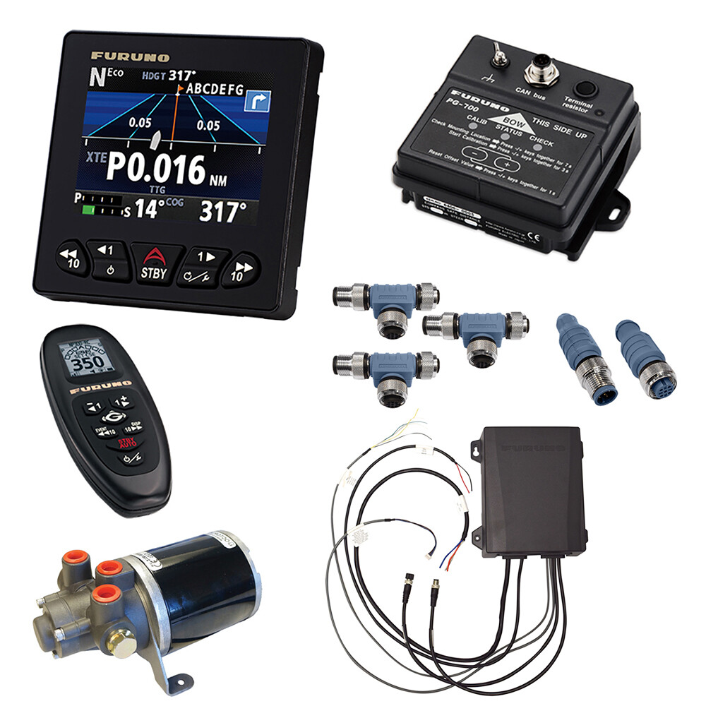Furuno NavPilot 300 Autopilot System Octopus 1.6L Pump Bluetooth Remote Control