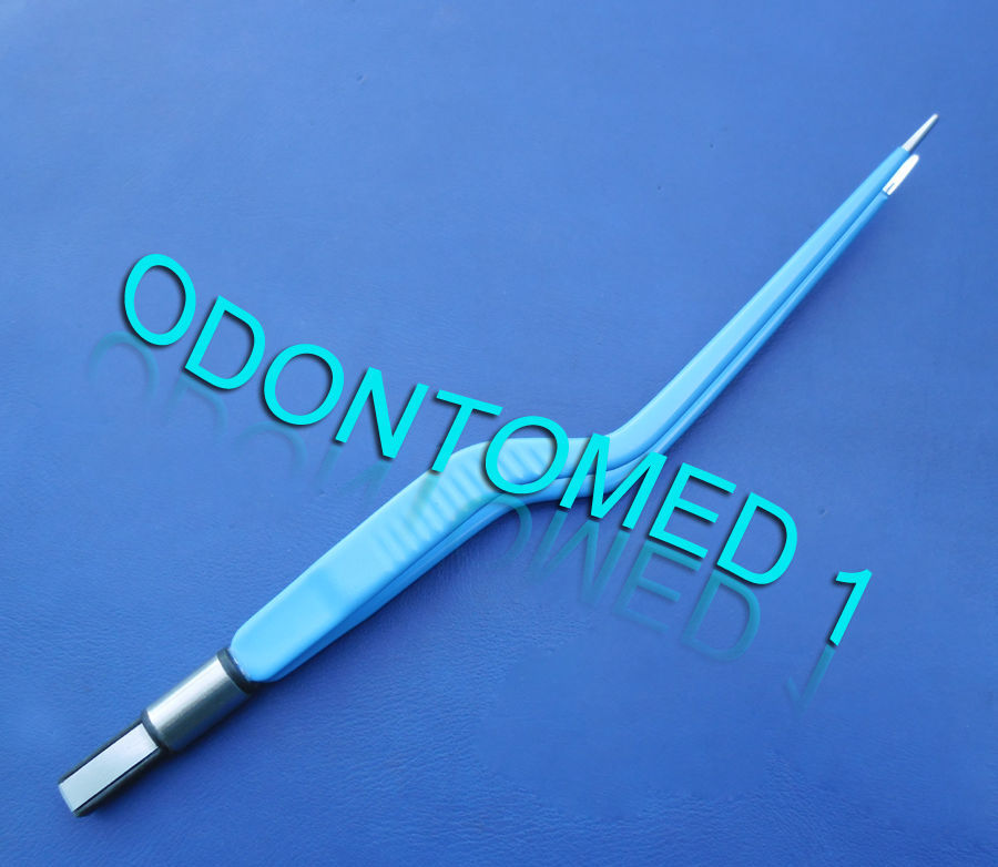 Bipolar Bayonet Forceps 9" Electrosurgical Instruments EL-009