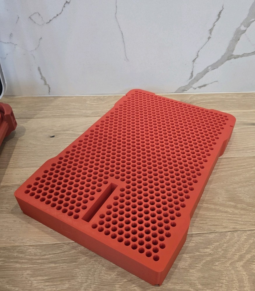 Custom Slim Milwaukee Packout Insert - .17 HMR Round Organizer