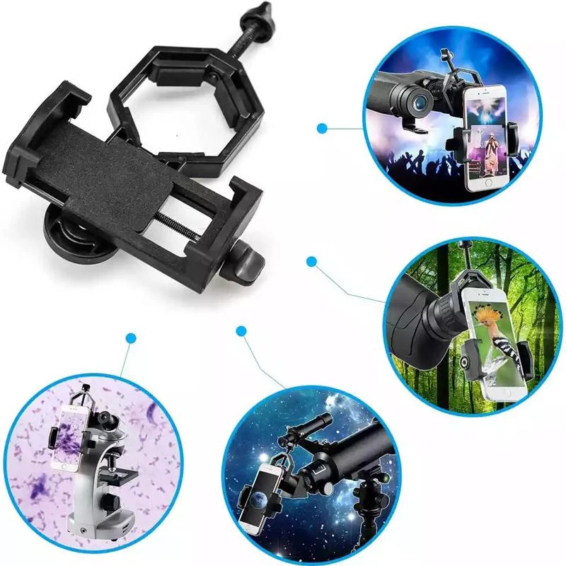 Universal Phone Adapter Mount Telescope Mount for Telescope Microscope Spotting