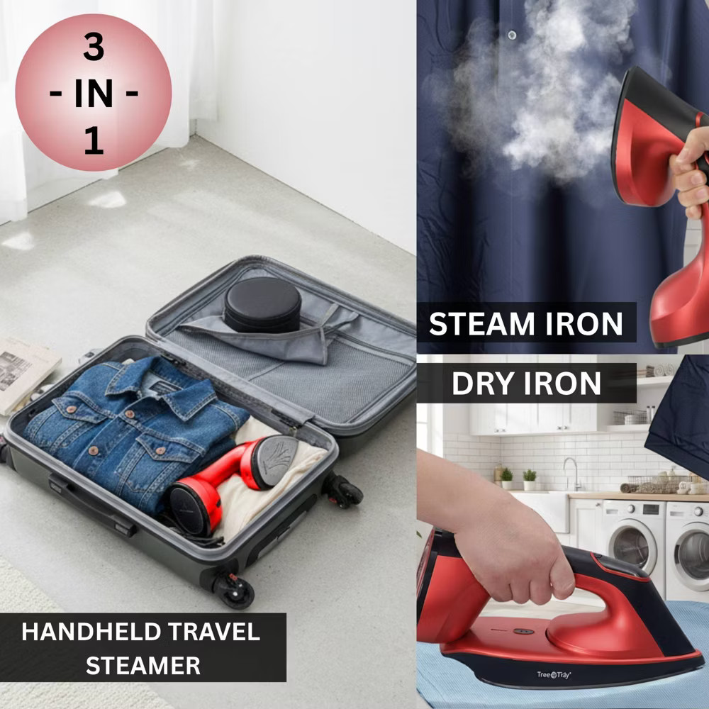 True & Tidy Duopress XL Iron Steamer