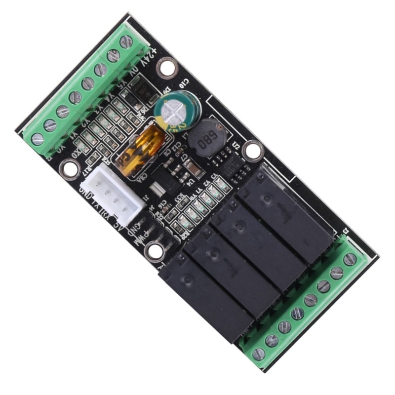 PLC Control Board Supports Analog Inputs FX2N-10MR Streamlined Easy to Use