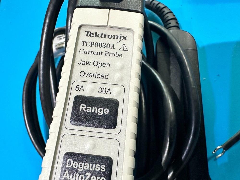 3X Tektronix TCP0030A 30A AC DC TekVPI Current Probe Functionally Tested Working