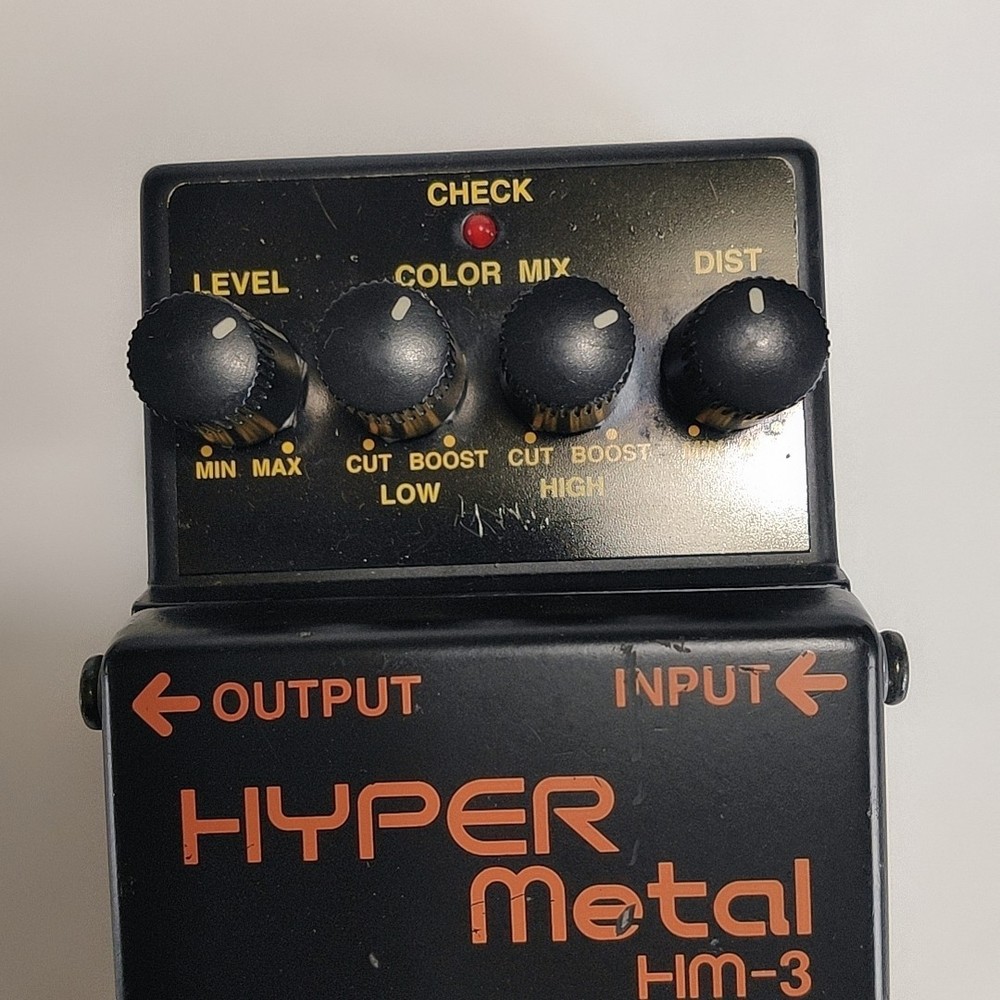 BOSS HM-3 Hyper Metal Distortion Guitar Effects Pedal MIT Tested
