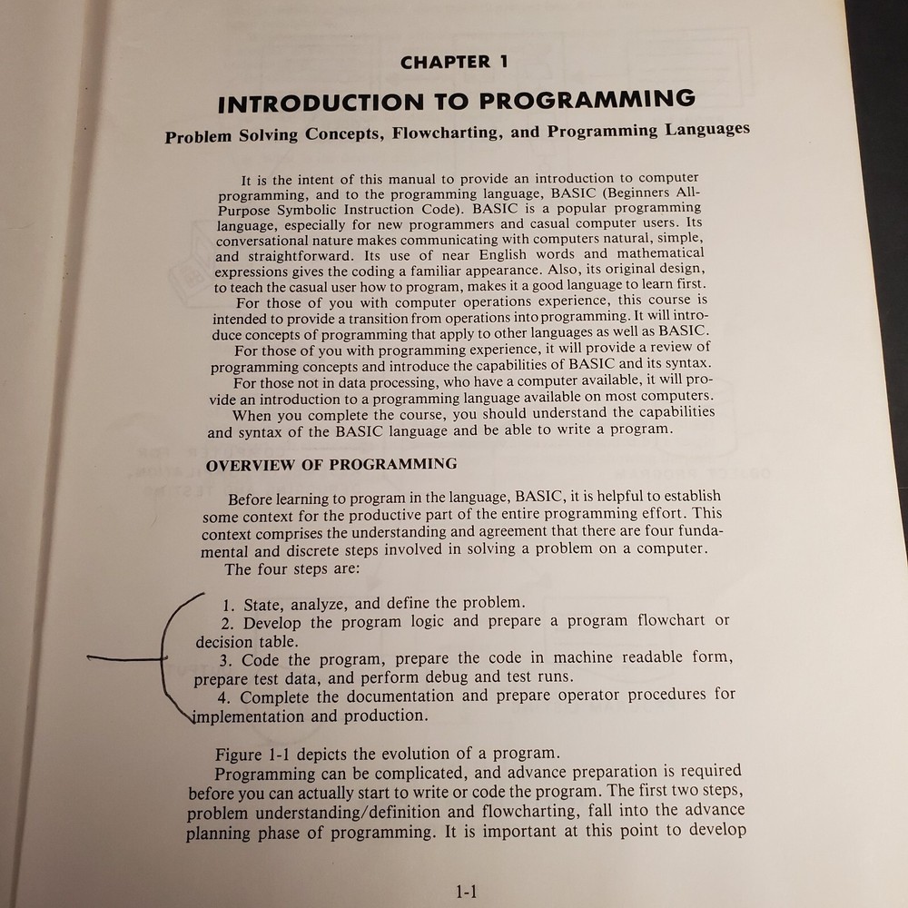 Introduction to Programming in Basic 1983 Navedtra 10079-2 Naval Education PB